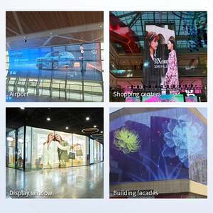 Khả năng hiển thị cao Nhà máy trực tiếp LED Holographic hiển thị lưới nổi cho tường Kính ảo hiển thị sản phẩm LED Holographic hiển thị - Product Image 6