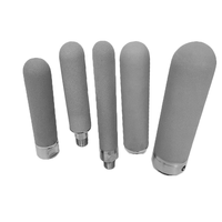 Filtre en métal poreux en titane PINSHANG 0,2 µm 0,5 3 1 5 2 25 10 microns 316L 304 en acier inoxydable fritté, diffuseur d'air, Chine