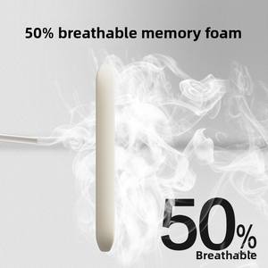 Cojín para silla de mesa de comedor de oficina de doble uso, cojín de espuma viscoelástica para verano e invierno, cojines lumbares para estudiantes, cojines de asiento - Product Image 4