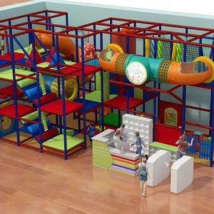 2024 GlideGalore Circus <span class=keywords><strong>Labyrinth</strong></span> Zoo aire de jeux intérieure sur le thème avec de petits labyrinthes commercialement personnalisés pour les enfants - Product Image 1