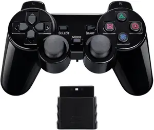 Беспроводной контроллер PS2 2,4G, беспроводной контроллер 2,4G, Двойной вибрационный джойстик, геймпад с приемником