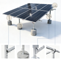 Profilé en U en acier galvanisé à chaud robuste sur mesure pour la fixation de panneaux photovoltaïques - Prix de gros pour les pièces de support solaire
