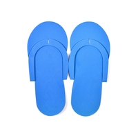 Chaussons jetables colorés en EVA pour pédicure, unisexe, portables, en mousse souple, pour salon de manucure, hôtel, spa, outils de beauté, personnalisables