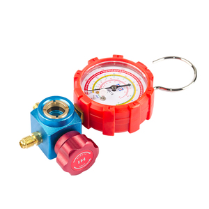 उच्च सटीकता मैनोमीटर प्रशीतन दबाव गेज डिजिटल गेज वाल्व के साथ - Product Image 4