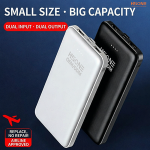 แบตเตอรี่สำรองพกพา 10000mAh ชาร์จได้สองพอร์ต USB Type C ดีไซน์บางเฉียบ เหมาะสำหรับการเดินทางกลางแจ้ง - Product Image 4