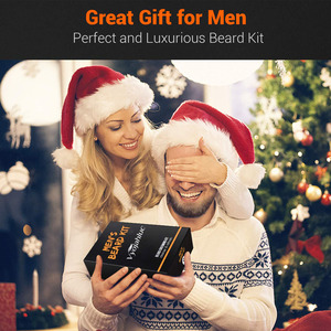 Kit <span class=keywords><strong>de</strong></span> croissance <span class=keywords><strong>de</strong></span> la barbe pour <span class=keywords><strong>homme</strong></span>, marque privée, comprenant huile naturelle pour la croissance <span class=keywords><strong>de</strong></span> la barbe, nettoyant pour barbe, baume pour barbe, peigne en bois et brosse, coffret cadeau pour moustache - Product Image 6