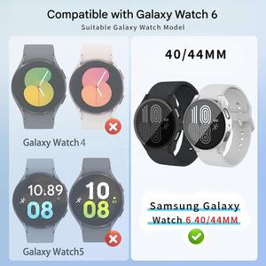 Protection d'écran en verre trempé pour montre intelligente 2 en 1, légère, en gros, résistante aux rayures, pour montre 6 40 mm 44 mm - Product Image 5