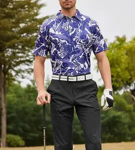 Men Performance High End Quality Sports Golf Clothing Shirt Design Quick-drying Guarantee Quality Polo Shirts
