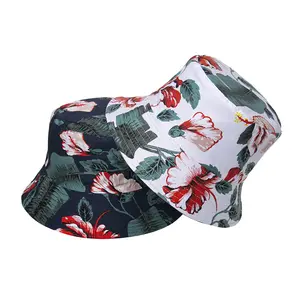 BSBH Hotsale 여름 사용자 정의 로고 면 폴리에스터 와이드 챙 버킷 모자 야외 여행 어부 UV 보호 태양 바람 모자