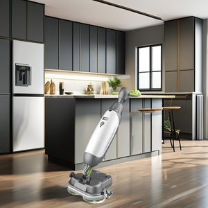 GS03 Industrial Wireless Handheld Floor Scrubbers <b>Machine</b> for Hotels New Condition Wooden Floors Floor Washing <b>Machine</b> - Product Image 4