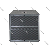 Haut-parleur passif professionnel YM118 simple 18 pouces 800W, aimant 220mm, bobine 100mm, subwoofer standard pour scène/spectacle/mariage