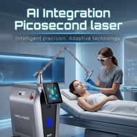 Laser Picoseconde Nd:YAG Q-Switched 532nm 755nm 1064nm pour Détatouage, Élimination de la Pigmentation et Blanchiment (Machine Honeycomb)