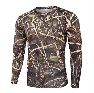 DFS920 Camiseta Deportiva de Manga Larga con Camuflaje 3D, Secado Rápido, Ligera, Transpirable, Cuello Redondo - Product Image 3