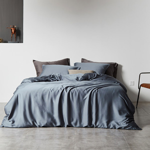 चांदी आयनों फाइबर संचार विरोधी बैक्टीरियल नरम बांस बिस्तर शीट सेट - Product Image 6