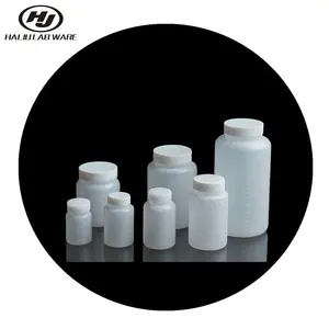 HAIJU Lab-fabricante de botellas reactivas de plástico de boca ancha