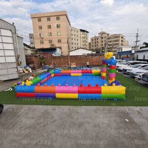 Yuedong 7m enfants aire <span class=keywords><strong>de</strong></span> <span class=keywords><strong>jeux</strong></span> gonflable autos tamponneuses mur <span class=keywords><strong>de</strong></span> clôture <span class=keywords><strong>de</strong></span> terrain pour aller Kart arc enfants jouer parc château - Product Image 5