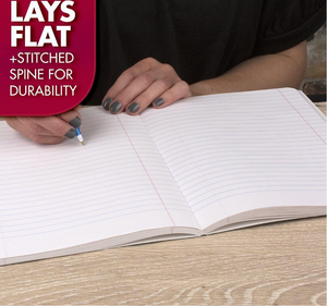 Quaderni con Copertina in Carta Effetto Marmo 19x24,8CM, 100 Fogli, per Esercizi e Scrittura Scolastica, Logo Personalizzabile - Product Image 2