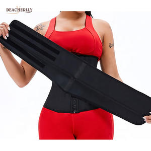 Reductora Gaine amincissante pour ventre plat, sculptant le corps, avec 25 baleines en acier et deux ceintures détachables - Product Image 1