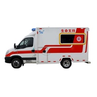 Ambulancia Médica de Emergencia 4x4, Ambulancia de Primeros Auxilios, Ambulancia de Cuidados Críticos, Ambulancia Hospitalaria