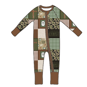 高品质泡泡罗柏Zippies服装可爱婴儿竹制服装竹制婴儿睡衣婴儿 - Product Image 2