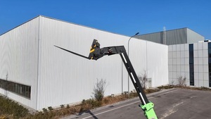 Mini <span class=keywords><strong>chariot</strong></span> élévateur télescopique chinois de 2,5 tonnes, <span class=keywords><strong>chariot</strong></span> élévateur électrique pour travaux légers - Product Image 3