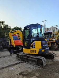 Excavadora Komatsu PC55 de segunda mano, mini-excavadora japonesa de 5 toneladas, en venta en Japón - Product Image 4
