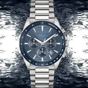 Montre mécanique de luxe pour homme avec bracelet en acier inoxydable, mouvement de haute qualité, cadran lumineux, résistante à l'eau, largeur du bracelet 22 mm - Product Image 3