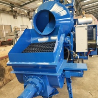 Pompe à béton intégrée MINLE 75KW avec moteur Cummins HBTS30-10-75R, machine mobile de coulage de béton pour espaces étroits avec tambour de 350L