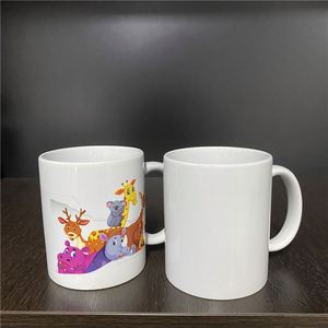 Tazas de Cerámica Blancas de 11 oz (330 ml) para Agua, Cerveza, Café, Leche, Chocolate Caliente, Té Latte y Manualidades - Product Image 3