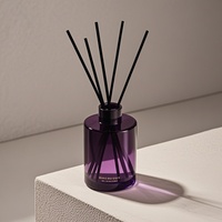 Ensemble de diffuseurs en verre à imprimé léopard élégant, luxe pour la maison et l'hôtel, cadeau d'aromathérapie, 500ml 1000ml 2000ml