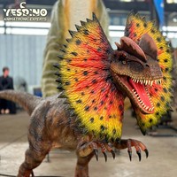 Gerçek Boyutta Çelikten Yapılmış Eğlence Parkı Dinozoru Gerçekçi Animatronik Robot, Tema Parkları ve Alışveriş Merkezleri Sergi Projeleri İçin
