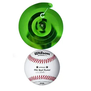 Customized party hanging swirls decor 30pcs Wilson baseball spiral hanging decorations