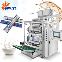 Machine d'emballage multivoies pour sachets de collagène liquide et complément énergétique liquide à scellage dorsal