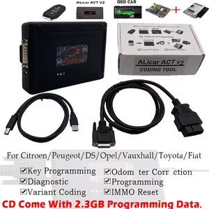 Programador de ECU para Auto ALica ACT V2, Herramienta de Codificación para Reiniciar el Kilometraje y Anti-robo - Product Image 3