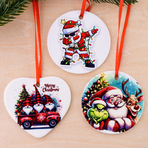 Nuevo Adorno Navideño Colgante Moderno y Superior, Acrílico Transparente, Diferentes Formas, Color Personalizado, Logotipo, Decoración Termoadhesiva - Product Image 4