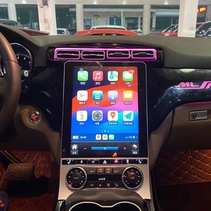 Lecteur DVD de voiture à écran tactile Tulis 12.1 pouces Android 12 Tesla avec Radio de lumière ambiante pour Mercedes Benz <span class=keywords><strong>ML</strong></span> GL 2012 à <span class=keywords><strong>2015</strong></span> - Product Image 4