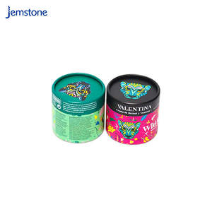 Emballage en tube de papier pour crème pour le visage, en carton cosmétique recyclé, cylindre pour soins de la peau, impression quadricolore - Product Image 4