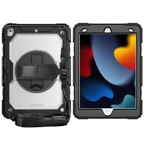 เคสใสกันกระแทกแบบหมุนได้ 360 องศา พร้อมสายคล้องมือ สำหรับ <span class=keywords><strong>iPad</strong></span> 10.2 นิ้ว <span class=keywords><strong>iPad</strong></span> 7/8/9 รุ่นที่ <span class=keywords><strong>3</strong></span> ชั้น  แบบมัลติฟังก์ชั่น ราคาประหยัด - Product Image 4