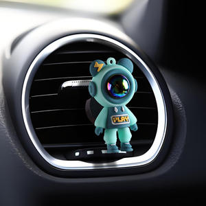 Modern Plastic Car Air Freshener Perfume <b>Clip</b> Cartoon Astronaut Aromatherapy Vent <b>Clip</b> for Car Interior - Product Image 6