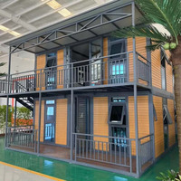 Maison conteneur extensible de 30 pieds, logement modulaire pour le campement et l'hébergement des travailleurs