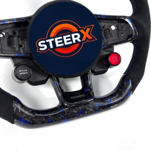 พวงมาลัย <span class=keywords><strong>VW</strong></span> GTI แบบเปลี่ยนตรงสำหรับ B8 Teramont <span class=keywords><strong>Scirocco</strong></span> Sagitar Sportsvan Golf MK7 พร้อมไฟแสดงตำแหน่งเกียร์ LED - Product Image 4