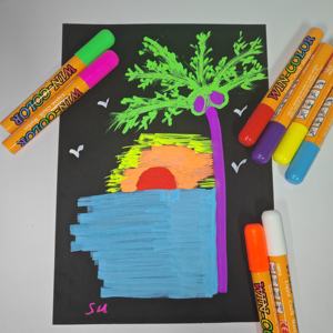 8 Marcadores de <span class=keywords><strong>Tiza</strong></span> Líquida de Colores Neón para Pizarras, <span class=keywords><strong>Pintura</strong></span> para Vidrio, Ventanas, Pizarras Negras, Espejos - Product Image 3