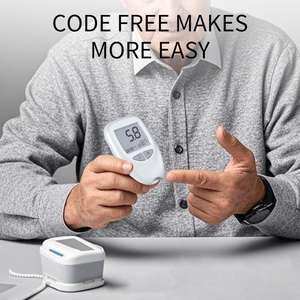 Nouvel appareil de <span class=keywords><strong>test</strong></span> de glycémie : Bandelettes de <span class=keywords><strong>test</strong></span> de glycémie, lecteur de glycémie numérique pour la santé des diabétiques - Product Image 6