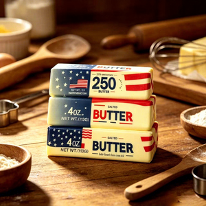 American Style Butter Cheese Stick Butter Stick Slow <b>Rebound</b> Stress Relief Toy Squeeze Toys Slow <b>Rebound</b> Food Simulation Stress - Product Image 2