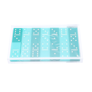 ชุดโดมิโนอะคริลิค28ชิ้นพร้อมกล่องอะคริลิคแบบกำหนดเอง - Product Image 4