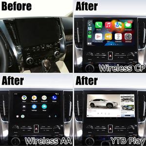 Boîtier d'interface vidéo Android Wireless Carplay Android Auto pour Toyota Alphard Vellfire AH30 9.2 pouces 2018-2022 par Lsailt - Product Image 2