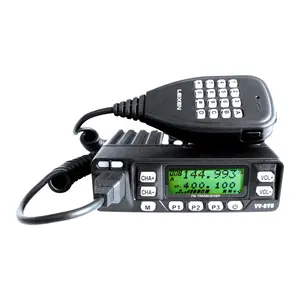 Ucuz Dual Band Vhf Uhf 10W Mini Android araba Talkies-walkies araba için ekran ile mobil araç radyo çağrı