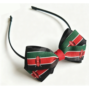 Serre-tête Trini 2026 pour le Gala International de Football, avec drapeau national et nœud en ruban imprimé, accessoire de coiffure pour l'encouragement - Product Image 3