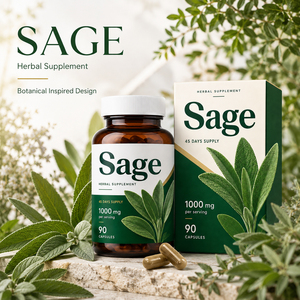 Capsules Biologiques Sans Sucre à Marque Blanche pour le Soutien Immunitaire et la Fonction Cognitive, Haute Pureté, Sans Gluten, Bien-être Complet - Product Image 5