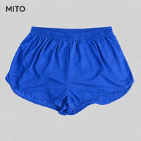 Pantalones Cortos Deportivos Transpirables MITO Ranger para Hombre, Diseño con Estampado de Mapa, Cintura Elástica con Aberturas Laterales